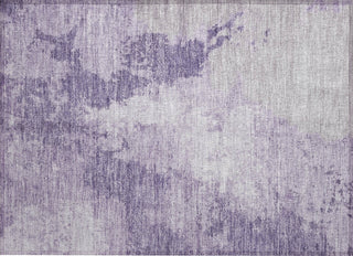 Piper Looms Chantille Modern ACN1652 Plum Machine Washable Area Rug Scatter Main Image