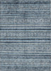 Piper Looms Chantille Stripes ACN1653 Blue Machine Washable Area Rug main image
