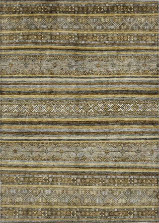 Piper Looms Chantille Stripes ACN1653 Brown Machine Washable Area Rug main image