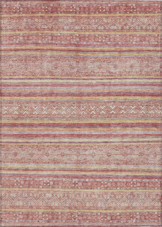 Piper Looms Chantille Stripes ACN1653 Paprika Machine Washable Area Rug main image