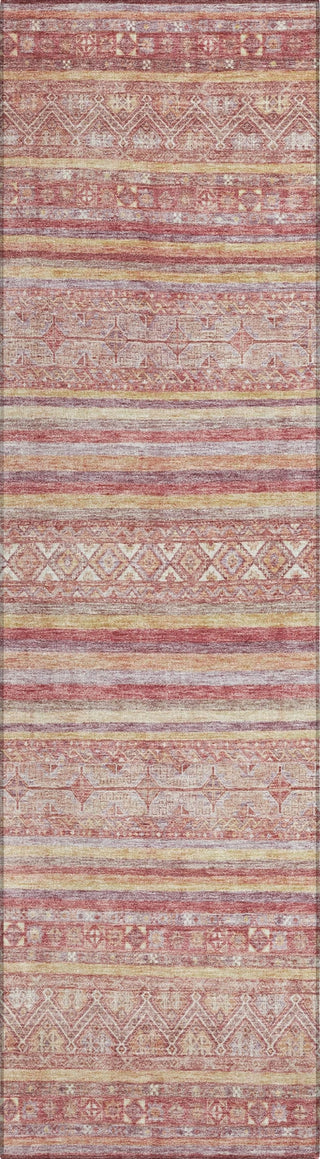 Piper Looms Chantille Stripes ACN1653 Paprika Machine Washable Area Rug Runner Main Image