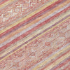 Piper Looms Chantille Stripes ACN1653 Paprika Machine Washable Area Rug Swatch Image
