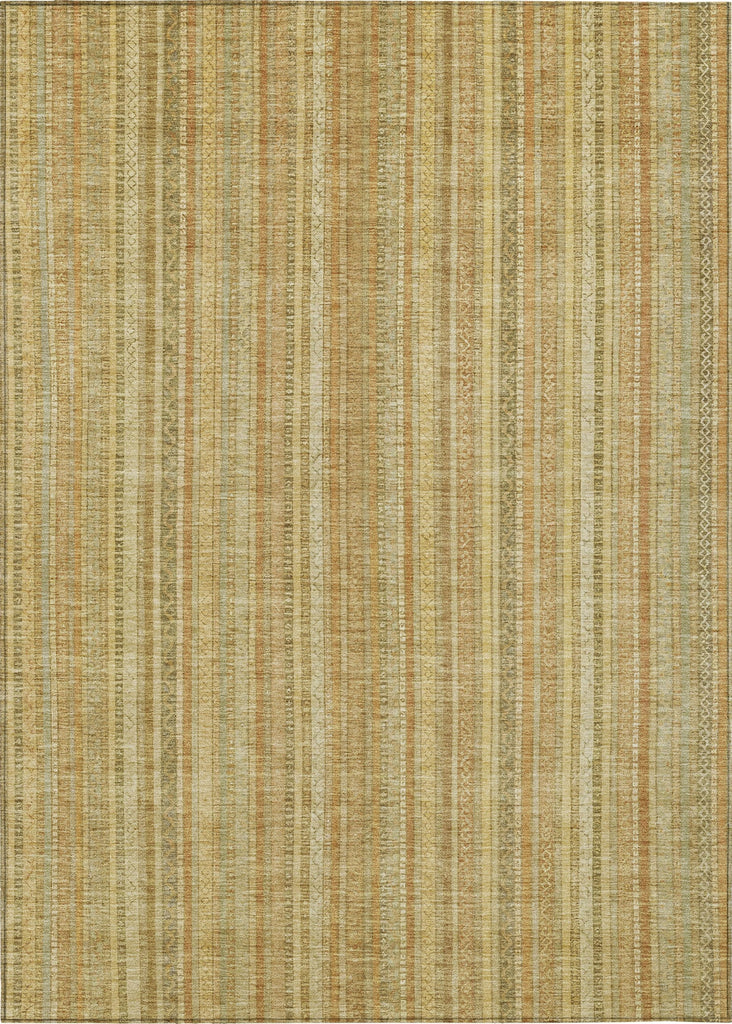 Piper Looms Chantille Stripes ACN1655 Wheat Machine Washable Area Rug main image