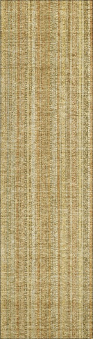 Piper Looms Chantille Stripes ACN1655 Wheat Machine Washable Area Rug Runner Main Image