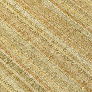 Piper Looms Chantille Stripes ACN1655 Wheat Machine Washable Area Rug Swatch Image
