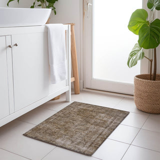 Piper Looms Chantille Global ACN1656 Brown Machine Washable Area Rug Scatter Lifestyle Image Feature