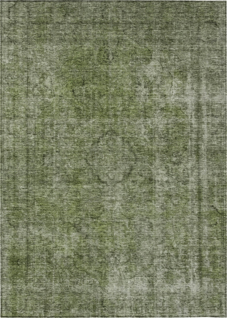 Piper Looms Chantille Global ACN1656 Green Machine Washable Area Rug main image