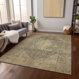 Piper Looms Chantille Global ACN1657 Brown Machine Washable Area Rug Lifestyle Image Feature