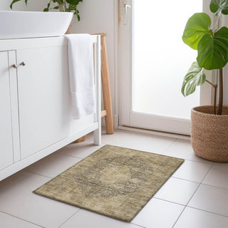 Piper Looms Chantille Global ACN1657 Brown Machine Washable Area Rug Scatter Lifestyle Image Feature