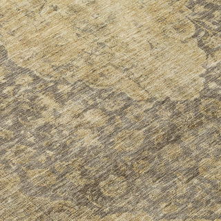 Piper Looms Chantille Global ACN1657 Brown Machine Washable Area Rug Swatch Image