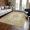 Piper Looms Chantille Global ACN1657 Ivory Machine Washable Area Rug Lifestyle Image Feature