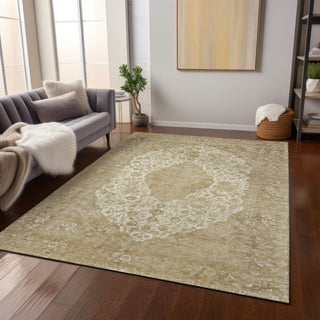 Piper Looms Chantille Global ACN1657 Ivory Machine Washable Area Rug Lifestyle Image Feature