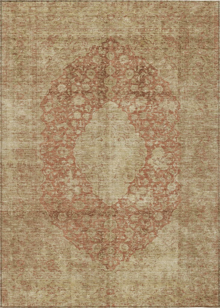 Piper Looms Chantille Global ACN1657 Paprika Machine Washable Area Rug main image