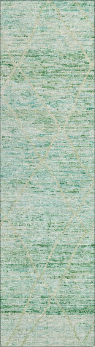 Piper Looms Chantille Diamonds ACN1658 Aloe Machine Washable Area Rug Runner Main Image