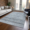 Piper Looms Chantille Diamonds ACN1658 Blue Machine Washable Area Rug Lifestyle Image Feature