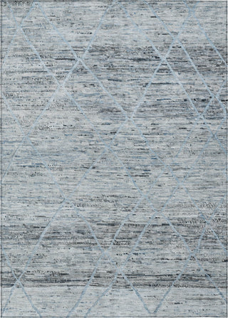 Piper Looms Chantille Diamonds ACN1658 Blue Machine Washable Area Rug main image