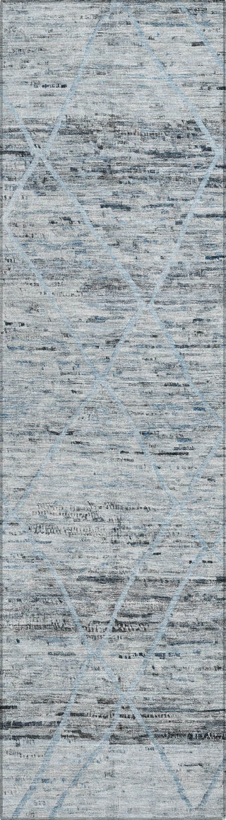 Piper Looms Chantille Diamonds ACN1658 Blue Machine Washable Area Rug Runner Main Image