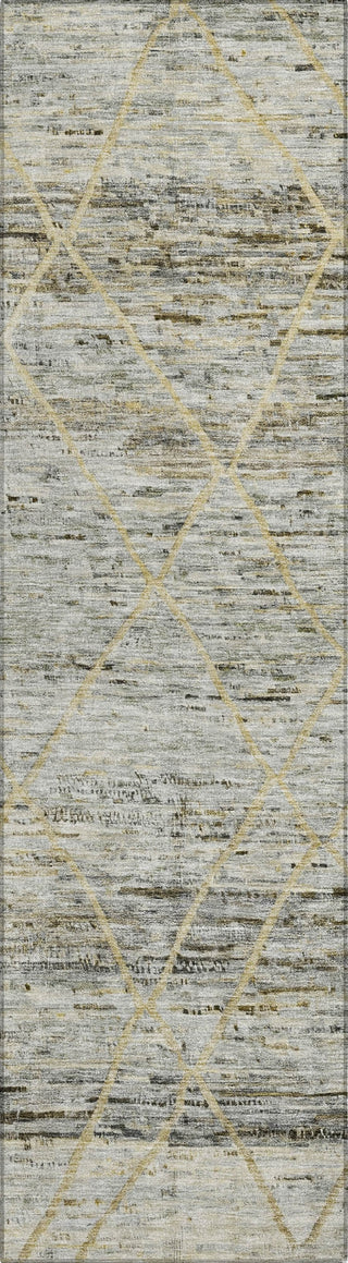 Piper Looms Chantille Diamonds ACN1658 Pewter Machine Washable Area Rug Runner Main Image