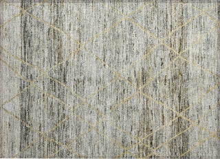 Piper Looms Chantille Diamonds ACN1658 Pewter Machine Washable Area Rug Scatter Main Image