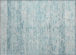 Piper Looms Chantille Diamonds ACN1658 Teal Machine Washable Area Rug Scatter Main Image