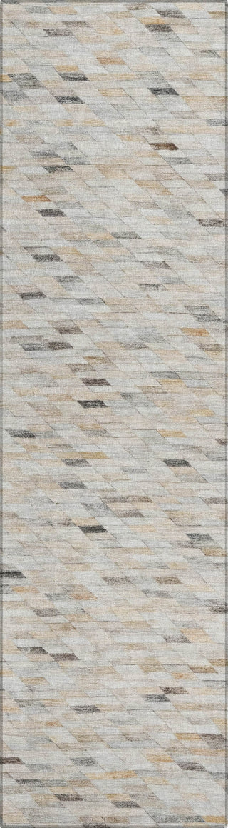 Piper Looms Chantille Geometric ACN1660 Linen Machine Washable Area Rug Runner Main Image