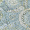 Piper Looms Chantille Panel ACN1661 Blue Machine Washable Area Rug Swatch Image
