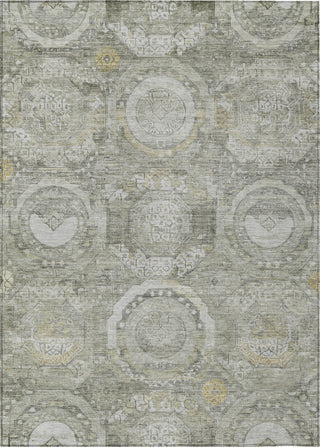Piper Looms Chantille Panel ACN1661 Pewter Machine Washable Area Rug main image