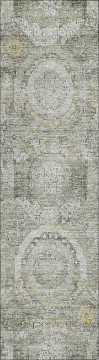 Piper Looms Chantille Panel ACN1661 Pewter Machine Washable Area Rug Runner Main Image