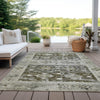 Piper Looms Chantille Global ACN1662 Brown Machine Washable Area Rug Outdoor Lifestyle Image Feature