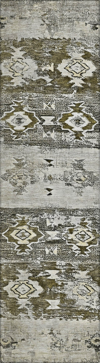 Piper Looms Chantille Global ACN1662 Brown Machine Washable Area Rug Runner Main Image