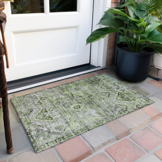 Piper Looms Chantille Global ACN1664 Aloe Machine Washable Area Rug Scatter Outdoor Lifestyle Image Feature
