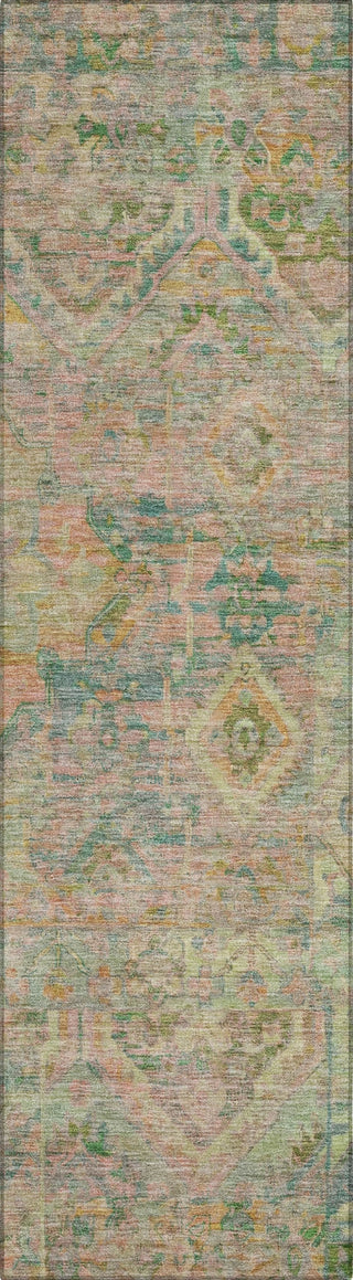 Piper Looms Chantille Global ACN1664 Green Machine Washable Area Rug Runner Main Image