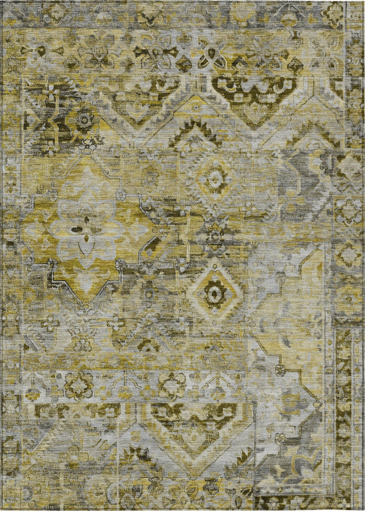 Piper Looms Chantille Global ACN1664 Pewter Machine Washable Area Rug main image