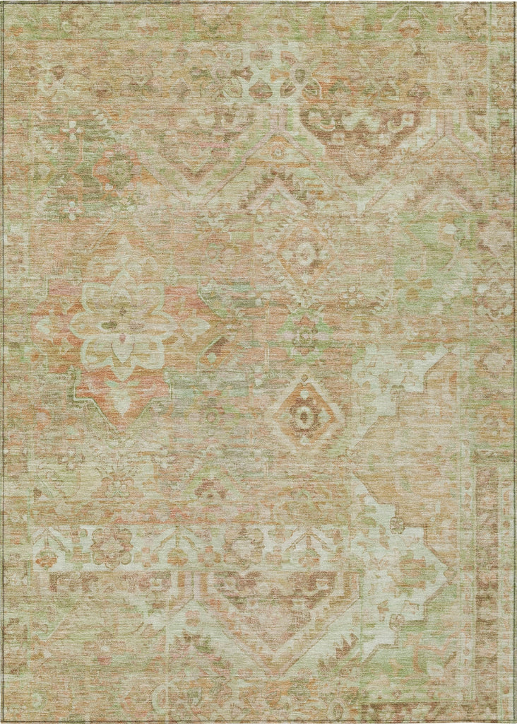 Piper Looms Chantille Global ACN1664 Salmon Machine Washable Area Rug main image