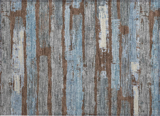Piper Looms Chantille Stripes ACN1665 Chocolate Machine Washable Area Rug Scatter Main Image