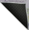 Piper Looms Chantille Stripes ACN1665 Lavender Machine Washable Area Rug Backing Image