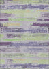Piper Looms Chantille Stripes ACN1665 Lavender Machine Washable Area Rug main image