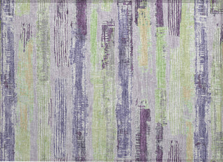 Piper Looms Chantille Stripes ACN1665 Lavender Machine Washable Area Rug Scatter Main Image