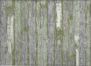 Piper Looms Chantille Stripes ACN1665 Olive Machine Washable Area Rug Scatter Main Image