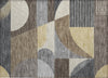 Piper Looms Chantille Mid Century ACN1667 Brown Machine Washable Area Rug Scatter Main Image