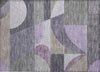 Piper Looms Chantille Mid Century ACN1667 Purple Machine Washable Area Rug Scatter Main Image