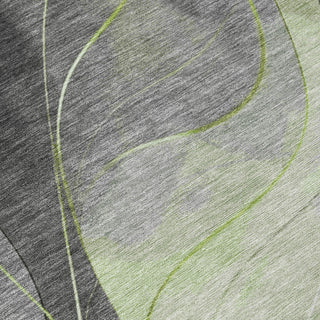 Piper Looms Chantille Swirls ACN1668 Aloe Machine Washable Area Rug Swatch Image