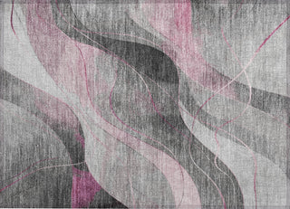 Piper Looms Chantille Swirls ACN1668 Pink Machine Washable Area Rug Scatter Main Image