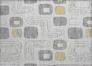Piper Looms Chantille Geometric ACN1670 Gray Machine Washable Area Rug Scatter Main Image