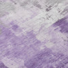 Piper Looms Chantille Abstract ACN1671 Purple Machine Washable Area Rug Swatch Image