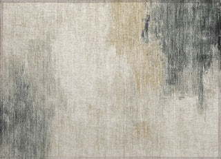 Piper Looms Chantille Abstract ACN1672 Beige Machine Washable Area Rug Scatter Main Image