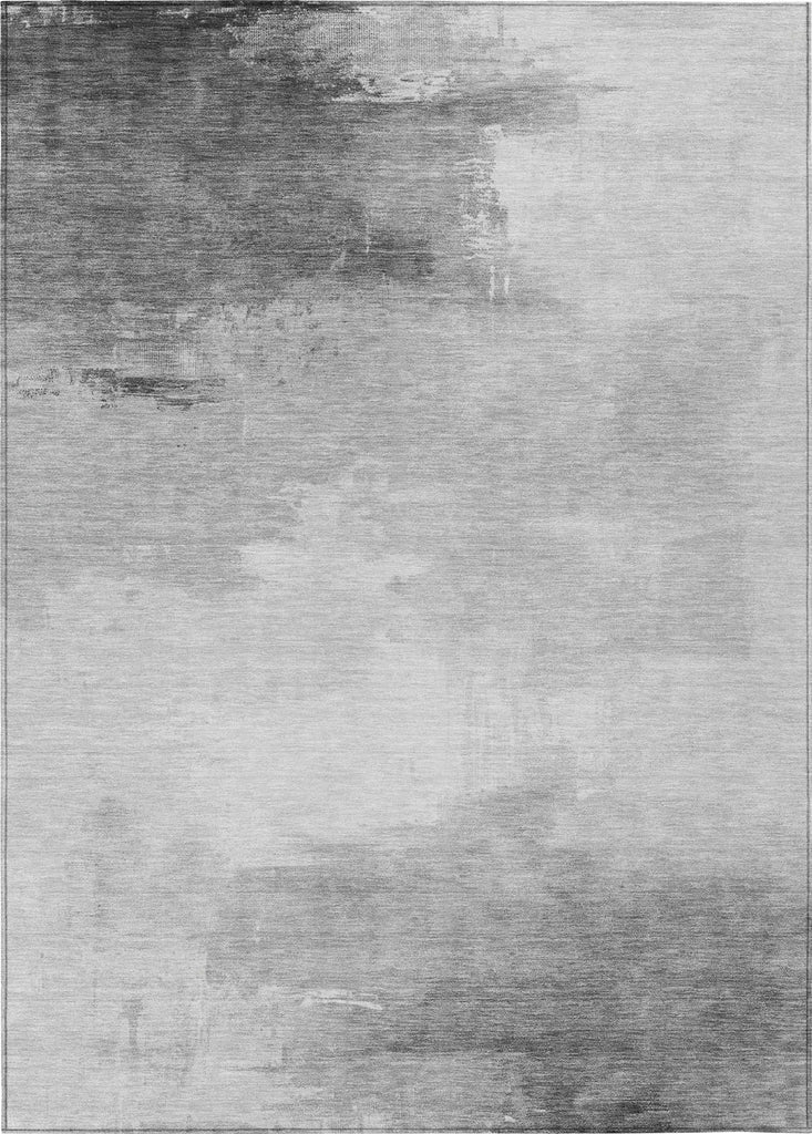 Piper Looms Chantille Abstract ACN1672 Gray Machine Washable Area Rug main image