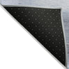 Piper Looms Chantille Abstract ACN1672 Sky Machine Washable Area Rug Backing Image