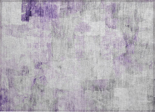 Piper Looms Chantille Abstract ACN1673 Lavender Machine Washable Area Rug Scatter Main Image