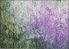 Piper Looms Chantille Abstract ACN1674 Purple Machine Washable Area Rug Scatter Main Image